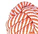 Dog Rope Toy Knots Ball Puppy Pet Chew Durable Toys for Small Medium Dogs Orange