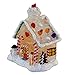  4”x5” Acrylic Gingerbread House Night Light, Christmas Holiday Gift, Room Decorative Kids Lamp - Uses Standard C5 Bulb.