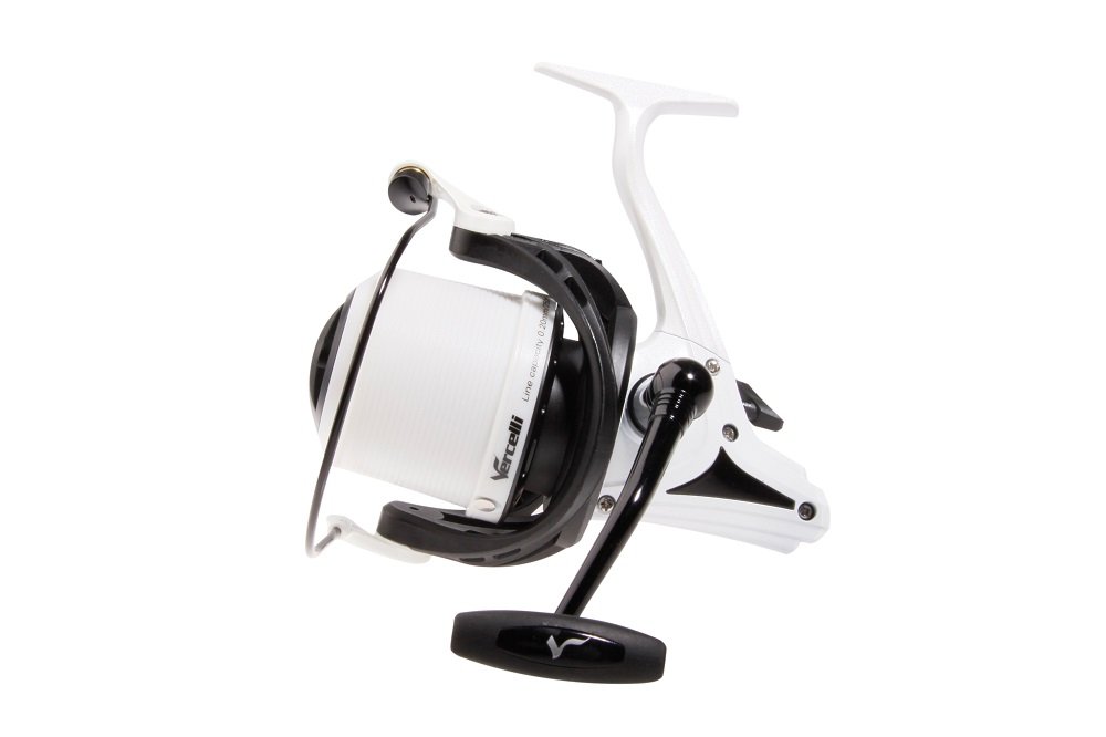 VERCELLI ENYGMA SC-6+1BB Fishing Surf Casting Reel, White, One Size