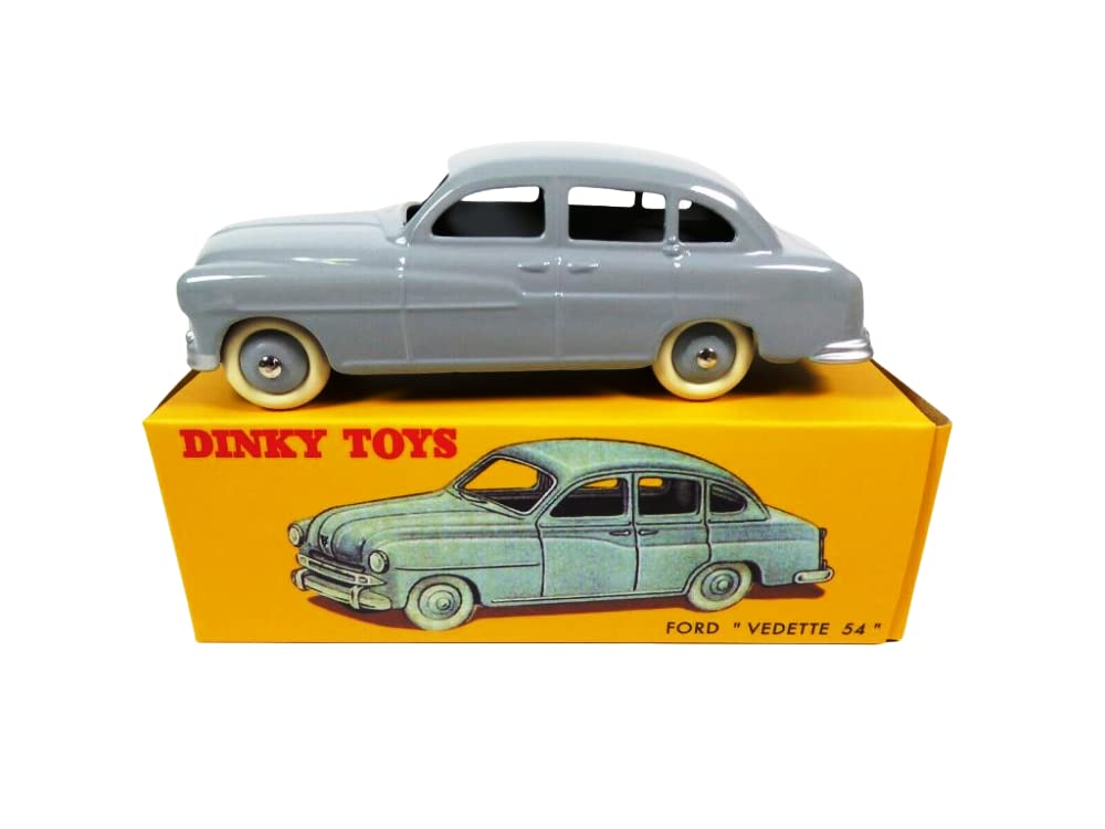 OPO 10 - Dinky Toys DeAgostini car compatible with Ford speedboat 54 gray - 24X (MB102)