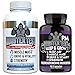 Angry Supplements Test Booster for Men (2 Pack), Monster Test (120 Tablets), Monster PM (60 Capsules) Sleep Aid, Builds Muscle Mass, Both Boost Energy & Drive, All Natural primary