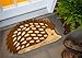 Evergreen Flag Natural Coconut Fiber Coir Hedgehog Shaped Welcome Mat 28” x 16”