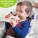 Reusable Food Pouch for Homemade Organic Baby Food Refillable Squeeze Pouches with Leak Proof Double Zipper BPA Free Self Standing Country Animals 6 Pack