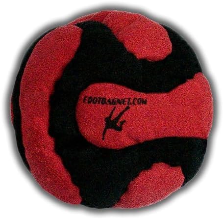 Pandemonium Footbag Footbag Volcano 14 Panels Hacky Sack Pro Bag Pellets & Iron Weighted At 2.1 Onces