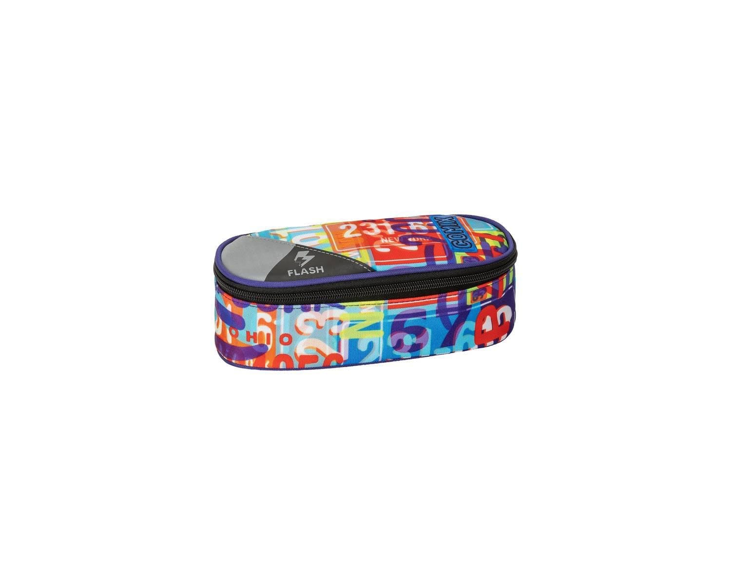 COMIX FLASH MAD PLATE ORGANIZED OVAL CASE