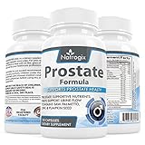 Natrogix 100 Veggie Caps Prostate Supplement with Saw Palmetto - 30 Herbs - Reduce Frequent Urination, Remedy Hair Loss, Libido – Single Homeopathic Herbal Extract Health Supplements