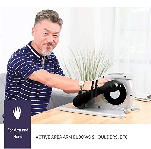 AJH-Desk-Elliptical-with-Built-in-Display-Monitor-and-Remote-Control-Easy-Assembly-Adjustable-Resistance-Quiet-CompactElectric-Elliptical-Machine-Trainer