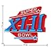 NFL Super Bowl XLII 2007 Style-42 Embroidered Sew On Patch