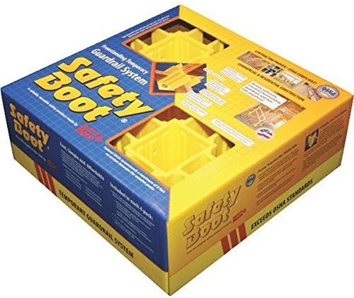 Safety Boot Temporary Guard Rail System by Safety Maker