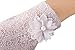 Bienvenu Women's Sun Gloves Touch Screen Driving Gloves, Lace Gloves Women Wedding Dress Gloves, Purple