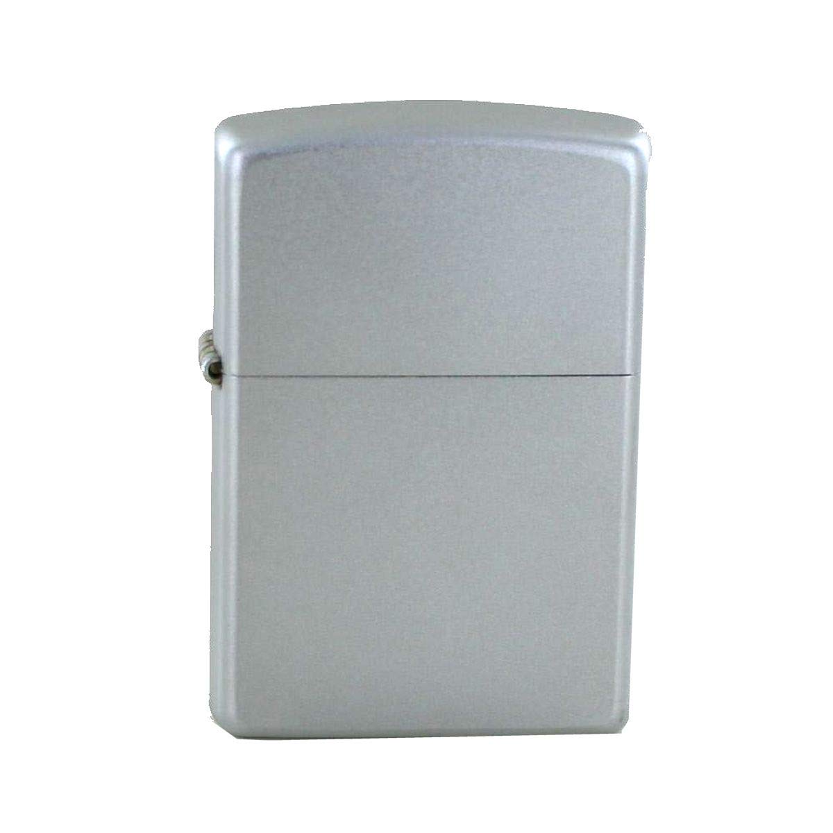 Zippo Satin Chrome Lighter