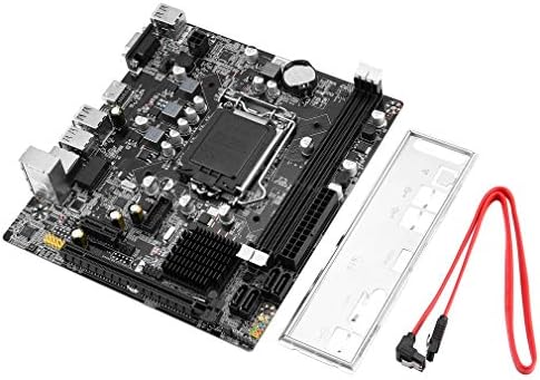 Kitechildhood B75-1155 Desktop Computer Mainboard Durable Motherboard CPU Interface LGA 1155 Black