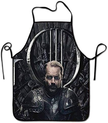 Yloveme Aprons for Women Men Girls Jorah Mormont Game of Thrones Season 8 Poster Waterproof Apron