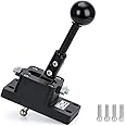 PQY T56 6-Speed Short Throw Shifter w/Base Shift Knob Billet Compatible with Camaro/Firebird F-Body LS1 93-02 Black