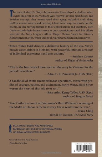 Brown Water, Black Berets: Coastal and Riverine Warfare in Vietnam (Bluejacket Books)