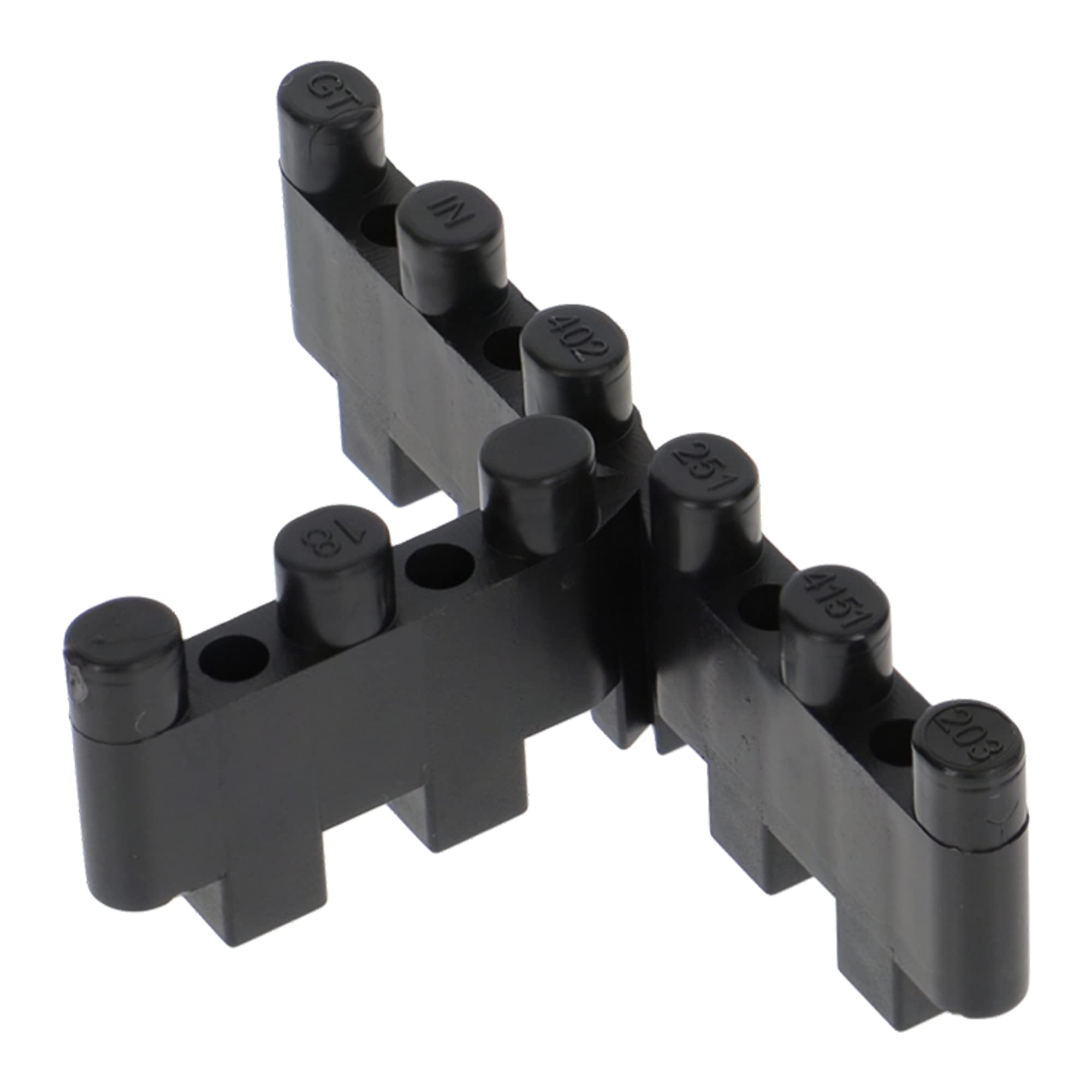 PRODIAMANT Joint Crosses T-Pieces Stackable for Patio Panels Width 6 mm Height 25 mm Pack of 100 for Laying on Edge and Bandage