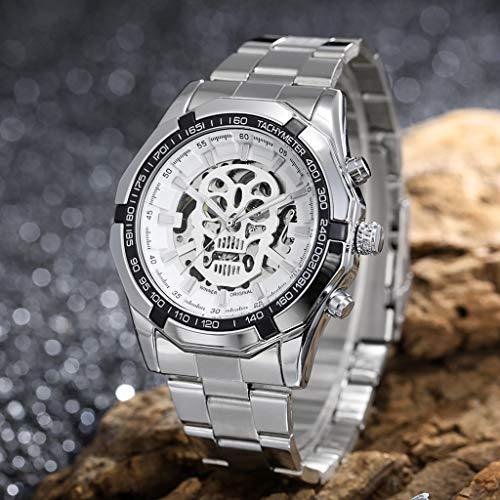 image for YEZIJIN Men's Watch Clearance! Hot Sale! ❤Watch Hollow Demon Dial Lu