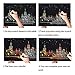 SuperDecor Scratch Art Craft Kits for Adults Kids DIY 4 Packs Night View City Landscape Scratch Paper Painting 16x11.2