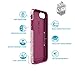Speck 79990-5945 Presidio Inked Cell Phone Case for iPhone 7 - Fresh Floral Rose/Magenta Pink