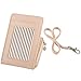 Indressme Womens Cute Candy Color Bifold ID Badge Holder with Lanyard Wallet