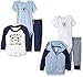 Carter's Boys' 6-Piece Jacket, Pant and Bodysuit Set