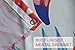 CHEERHUNTING Nautical Anchor Shower Curtain, Red Anchor with Bible Line, Shower Curtain with Hooks, 72W x 72H Fabric Bathroom Decor, Navy Red÷