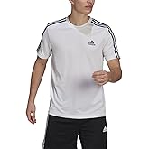 adidas Mens Aeroready 3-Stripes Tee