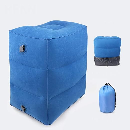 WZF Inflatable footplate for cars, long footboard for travel Sleep