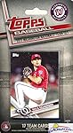Washington Nationals 2017 Topps Baseball EXCLUSIVE Special Limited Edition 17 Card Complete Team Set with Max Scherzer, Bryce Harper & Many More Stars & Rookies! Shipped in Bubble Mailer! WOWZZER!
