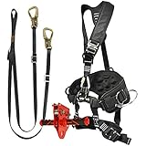 Fusion Climb Pro Backyard Zip Line Kit Harness Lanyard Trolley