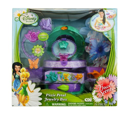 Disney Fairies Flower Scents Jewelry Box
