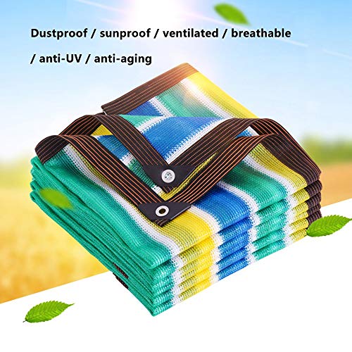 HUAHUA Sonnensegel Sonnenschutznetze Und Sonnensegel Im Freien, Strapazierfähiges Anti-Aging-Balkondach… – Bild 4