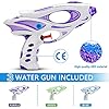 Ucradle Water Pistols For Kids,3Pack Super Gun Blaster Cool Small Pistol Guns Outdoor Beach Garden Toy Pool Bath Party…