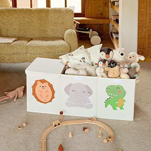 Large Toy Box Large Kids Toy Box Storage Chest With 360u00b0Wheels