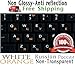Russian-English Black Backgroubd Keyboard Stickers Non Transparent for Computers, Laptops, Desktop, Keyboards