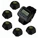 SINGCALL Wireless Calling System, Wireless Waiter Service System, for Bank, Pack of 5 Buttons and 1 Watch, For Restaurant,Cafe, Fast Food Restaurant,Hotel,Club,Bar,Night Club,Hospital,Factory,Office