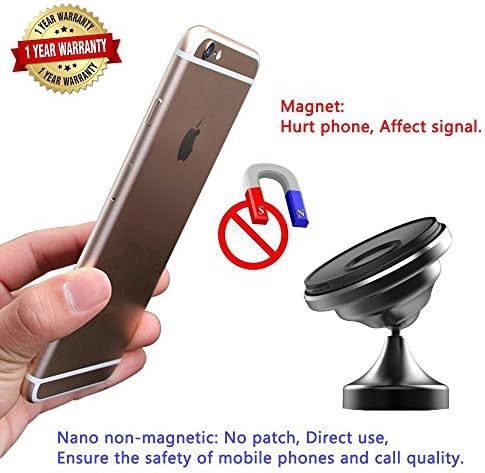 Cell Phone Holder Nano Car Mount Stand No Need Magnet or Iron Sheet for iPhone 7 8 Plus X Sumsung S6 S7 S8 Edge