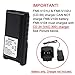 Amotionergy FNB-V104LI FNB-V104 2300mAh Li-ion Battery Compatible for Vertex VX-231 VX-230 VX-234 VX-228 VX230 VX231 VX234 VX228 Two Way Radios (Works with CD-34 Charger)
