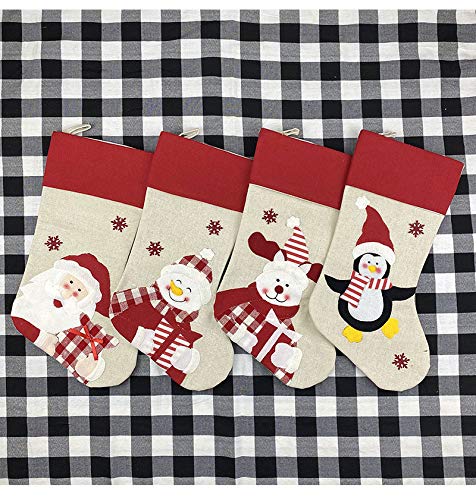 Christmas Stockings, 4 Pack 18.5\
