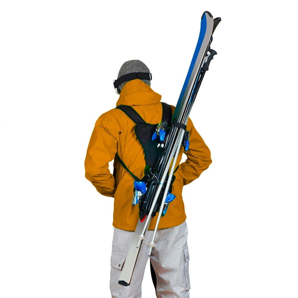 Wantalis Skiback Cordura Ski Carrier Black One Size