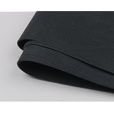 Hareline Round Rubber Black, Medium