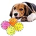 1 pc New Pet Dog Puppy Cat Funny Giggling Squeaky Squeaker Quack Sound Tugging Chewing Ball Toys Pet Accessories Gifts