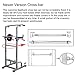 RELIFE REBUILD YOUR LIFE Power Tower Workout Dip Station for Home Gym Strength Training Fitness Equipment Newer Version
