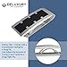 Money Clip for Men - Designer Stainless Steel Accessory, Silver, Spring Loaded