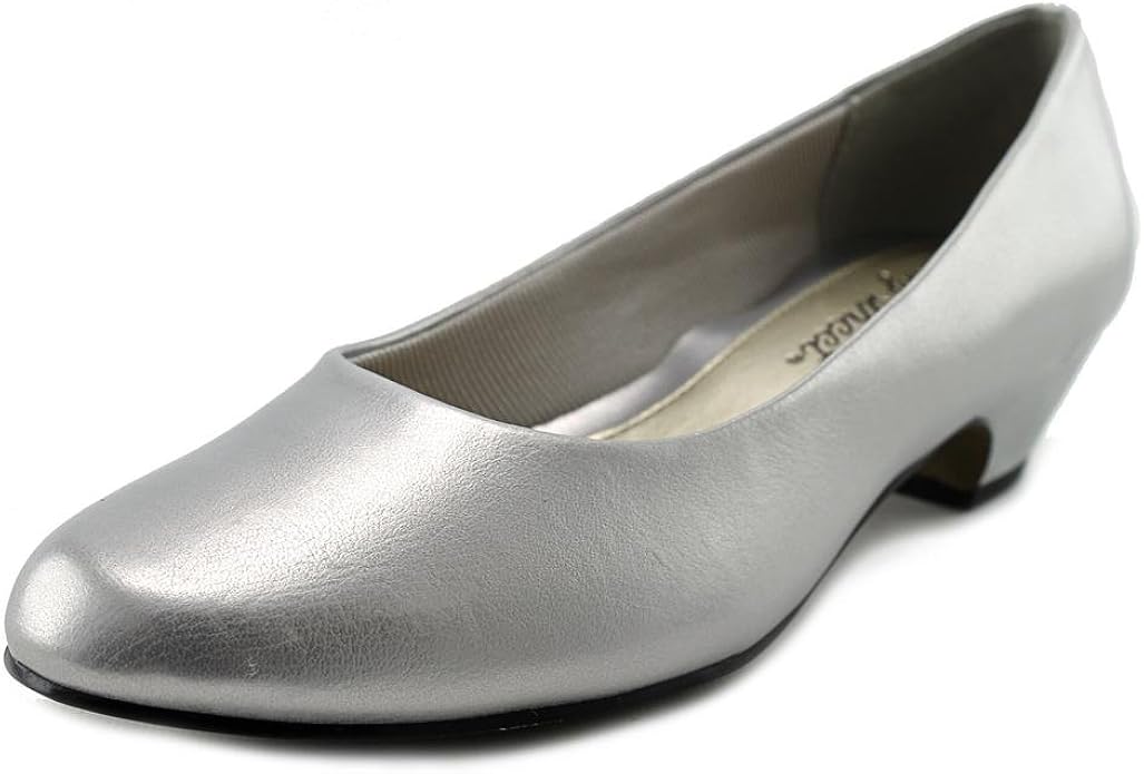 easy street silver dress shoes