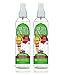 Fresh Monster Kids Detangler Spray, Toxin-Free, Hypoallergenic & Natural, Hair Conditioning Spray for Kids, Watermelon (2 Pack, 8.5oz/each)