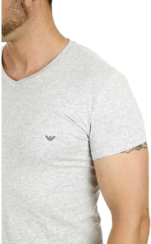 Underwear Herren Schlafanzugoberteil 110810CC729, Gr. Small, Grau (Grigio Melange 00048)