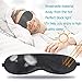 Natural Silk Eye Mask for Sleeping, Super Smooth Sleeping Mask for Women and Men-Fully Adjustable Strap