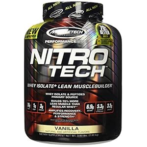 Muscletech Nitrtotech Perfomace 3.97 Lbs(1.80 kg),Vanilla