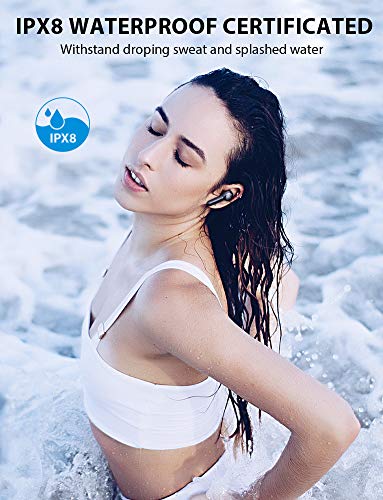 True Wireless Earbuds with 4 Mic, MEBUYZ IPX8 Waterproof Earphones Wireless Charging Case CVC 8.0 No - //coolthings.us